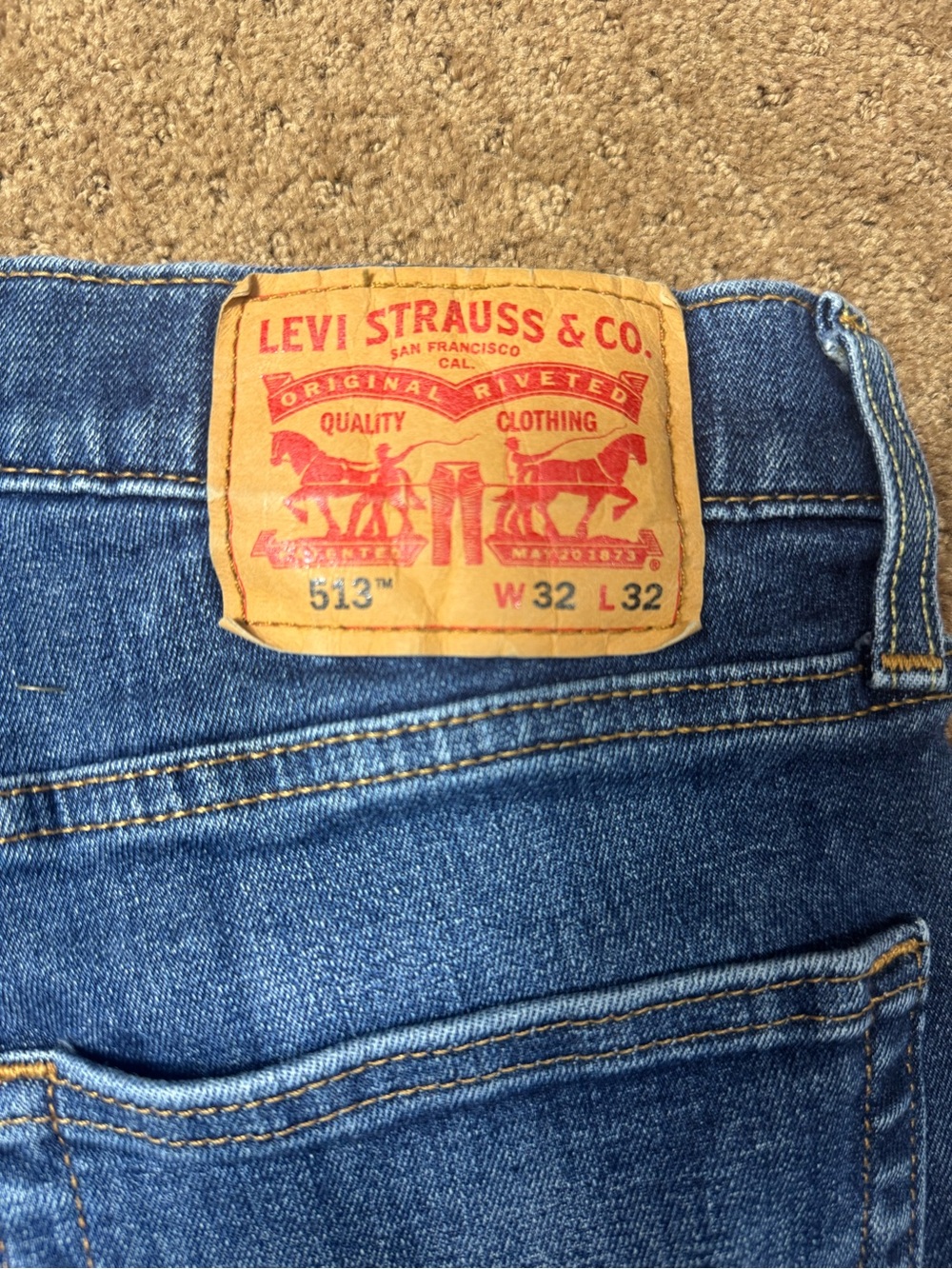 513 “Levi’s” men’s jeans - Picture 9 of 11